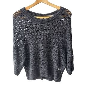Gap Black Knit Women's Sweater Size LG US